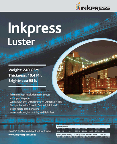 Inkpress Inkjet Papers - 11 inch x 17 inch, Proofing Matte, 100 Sheets